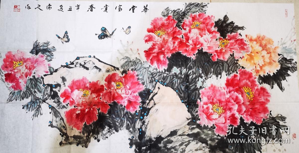 王国儒,河北丰南人,中国美术家协会会员,中国工笔重彩画会会员,河北省