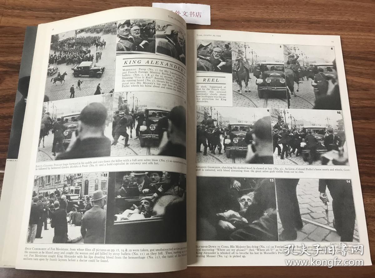 【现货在国内,全国包顺丰,1-3天收到】1934年10月29日《时代》杂志