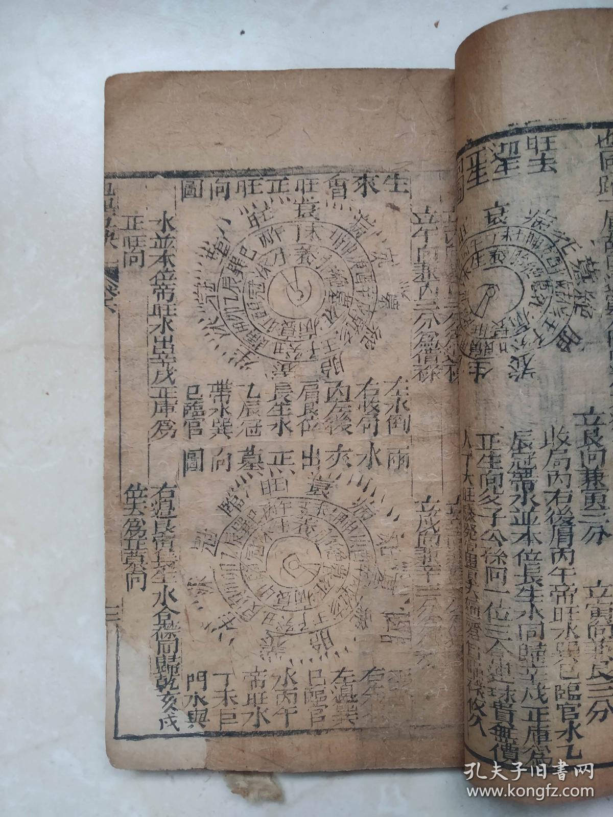 清代木刻风水书北直隶赵廷栋地理五诀卷五六一册全几乎全是风水图