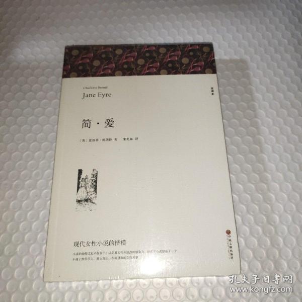 简爱书籍九年级下册全集中文译本原著全本无删节青少年中学生课外阅读