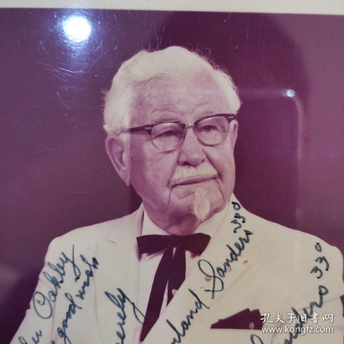 肯德基创始人 kfc 哈兰德·桑德斯 上校 harland sanders 致共济会