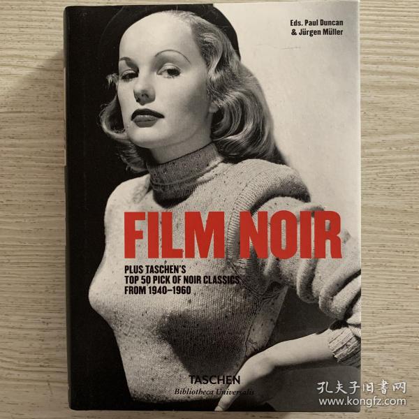 经典黑色电影 film noir 电影剧照原始海报 英文艺术电影记录