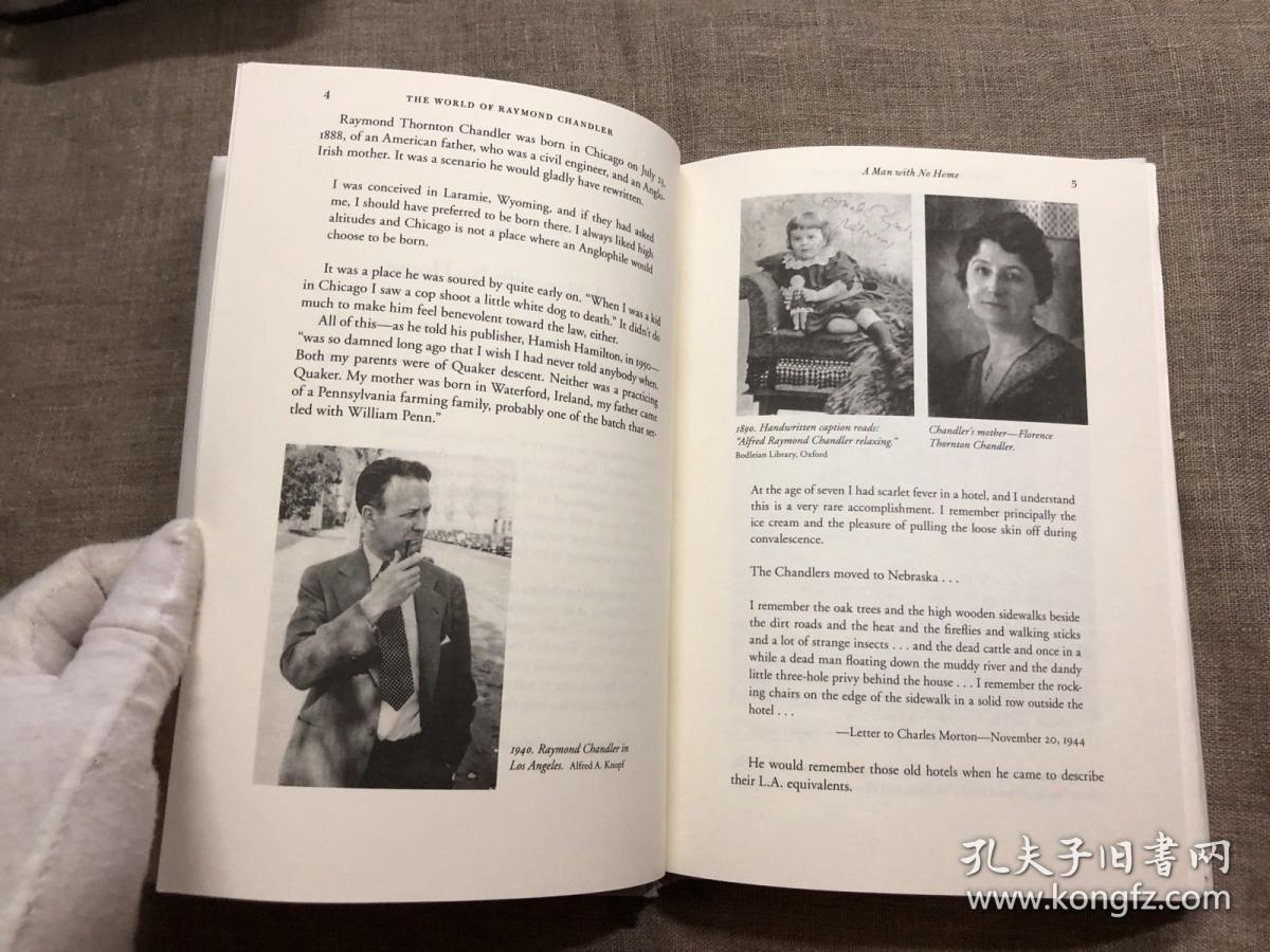 theworldofraymondchandlerinhisownwords雷蒙德钱德勒自传钱德勒没有