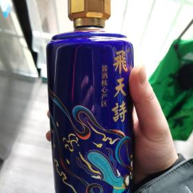 精品酒瓶:飞天诗一个.漂亮精致,雅室摆件$30.