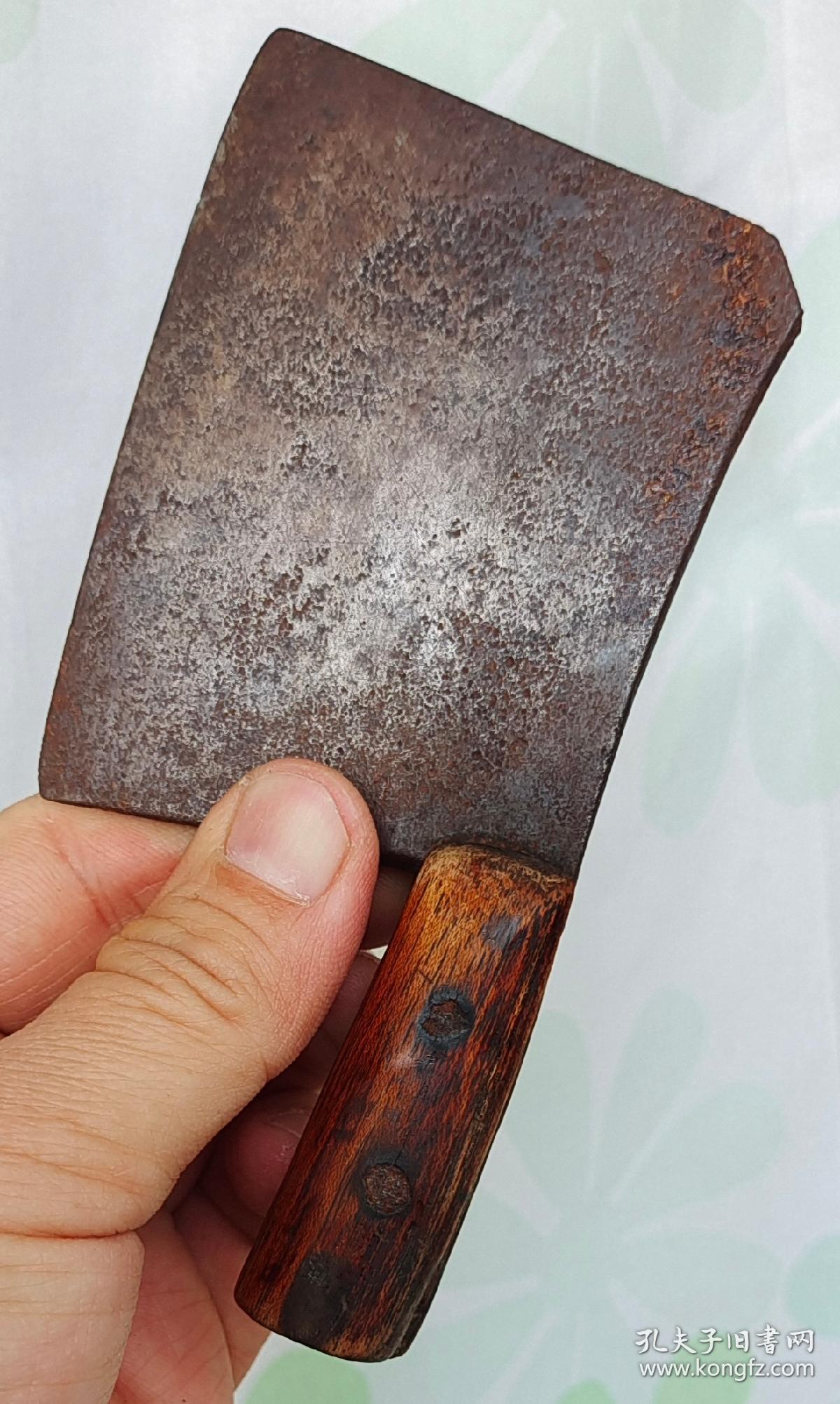 少见清代便携药刀一把