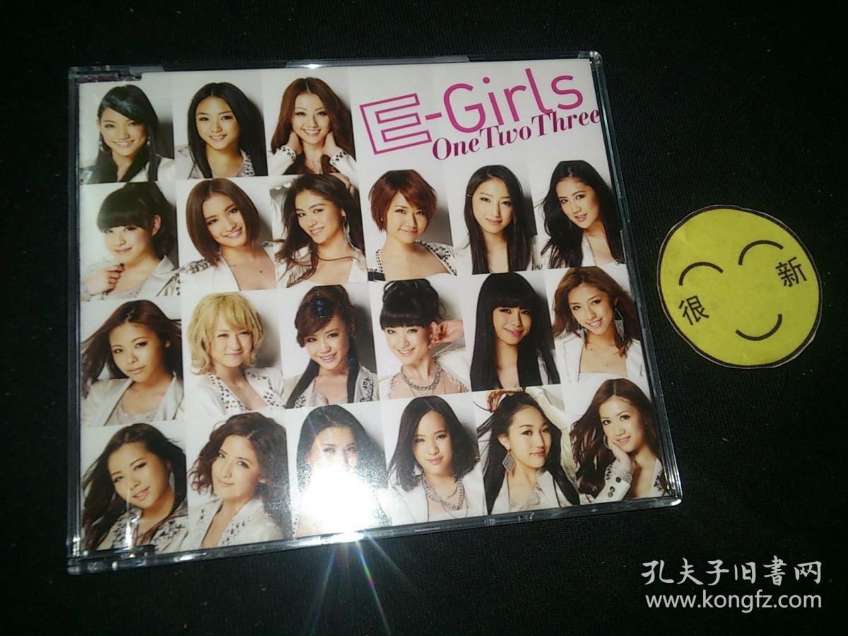 正版one two three e-girls 日版 拆u756
