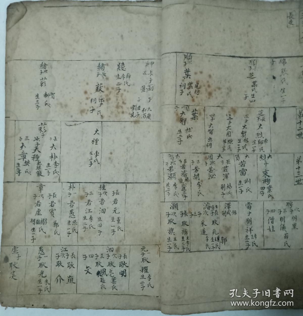 清代手抄《朱氏家谱》提及韩林儿,常遇春,胡大海,刘基