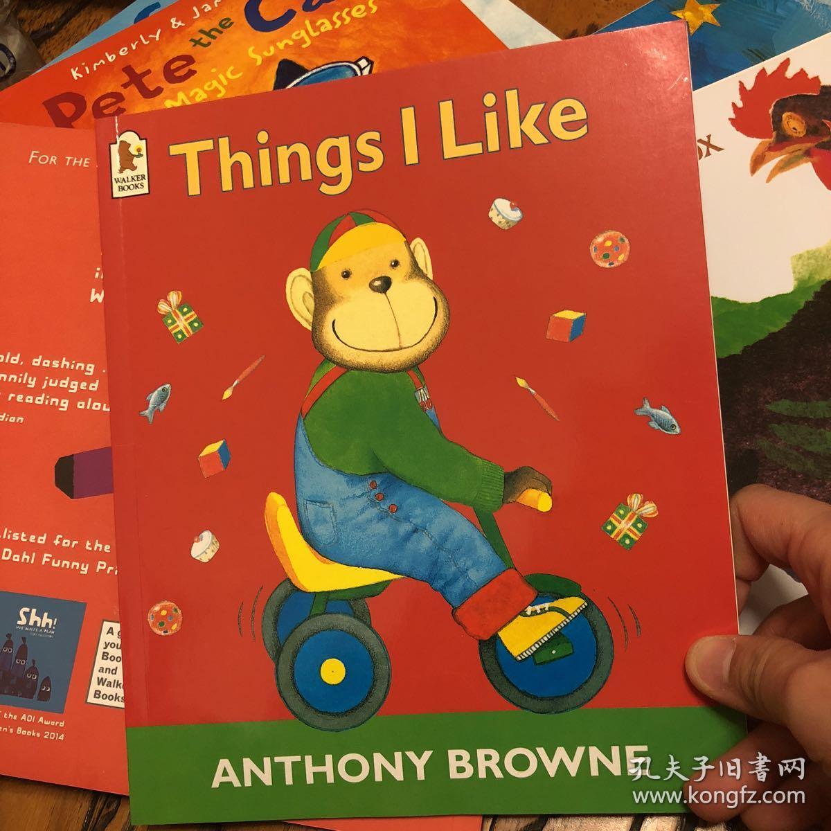 things i like 安东尼布朗绘本:我喜欢的事