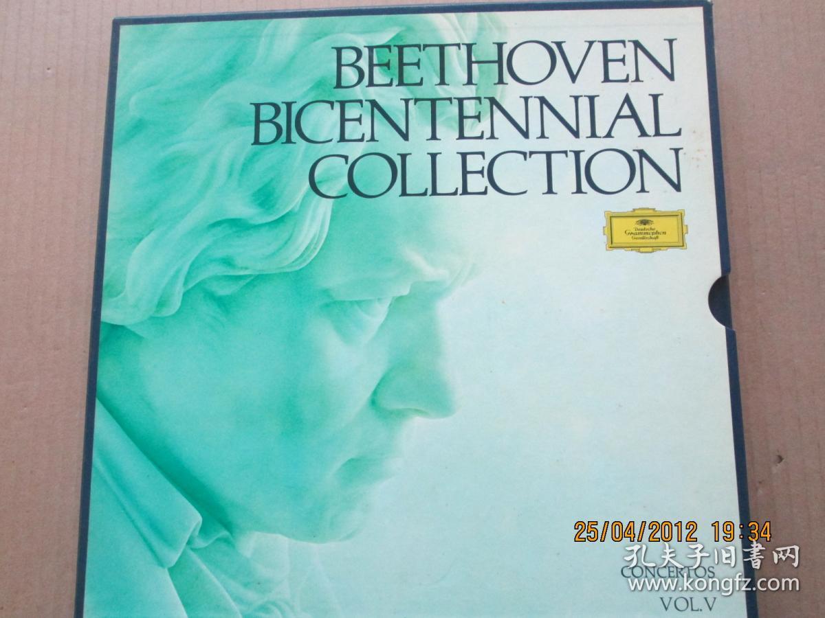 wilhelm kempff 演奏 贝多芬 钢琴协奏曲 1-6番 5lp 黑胶lp唱片