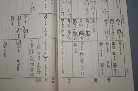 《徐中舒:汉语古文字字形表》(线装 全3厚册 -四川人民)1980年一版一