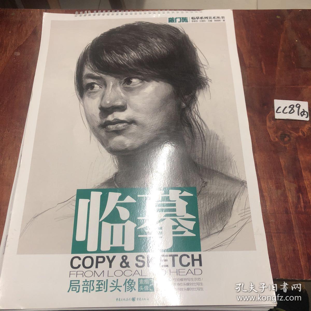 敲门砖·临摹:素描头像2·局部到头像