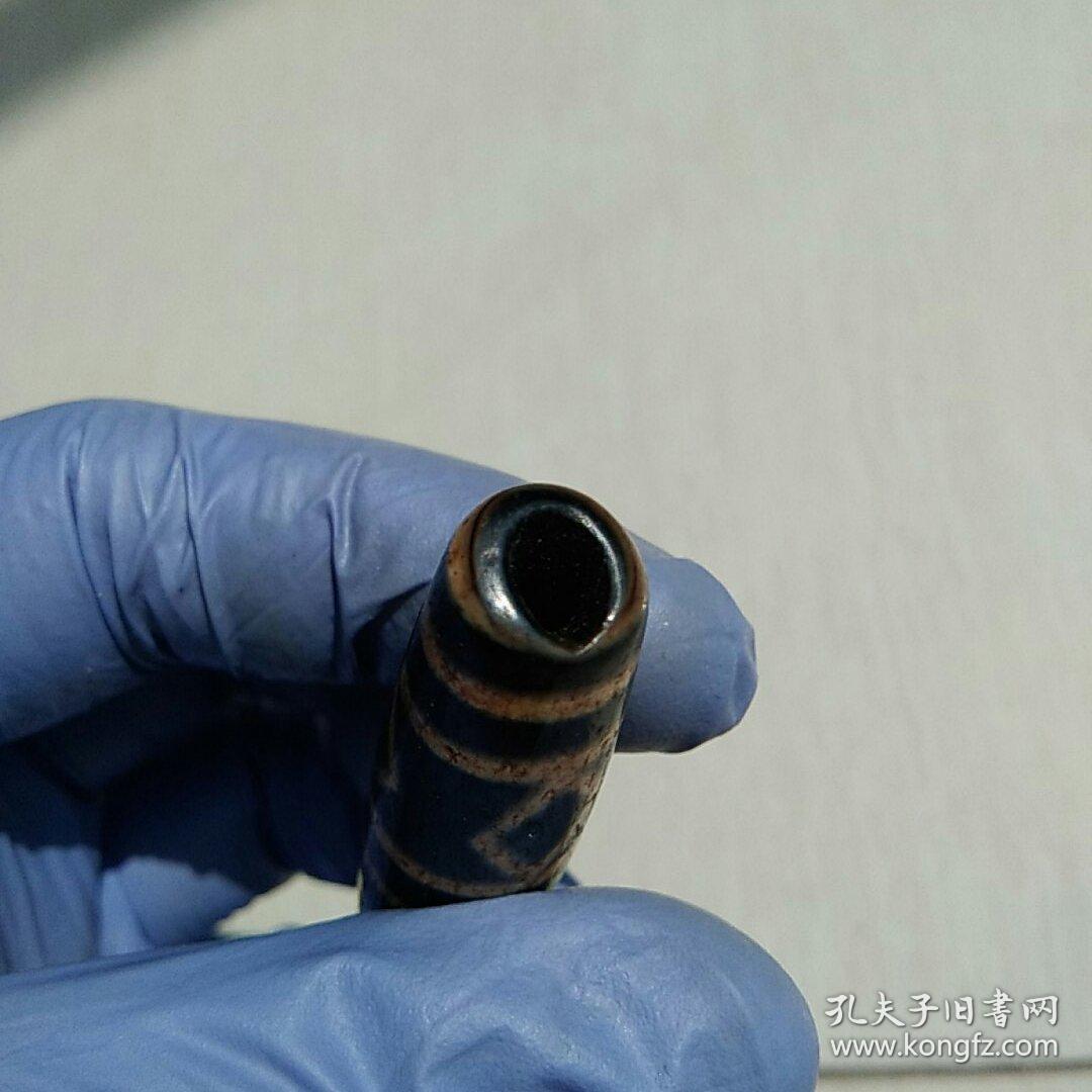 藏传千年老杵珠,老天珠,老朱砂,老绳孔,印证千年,配带