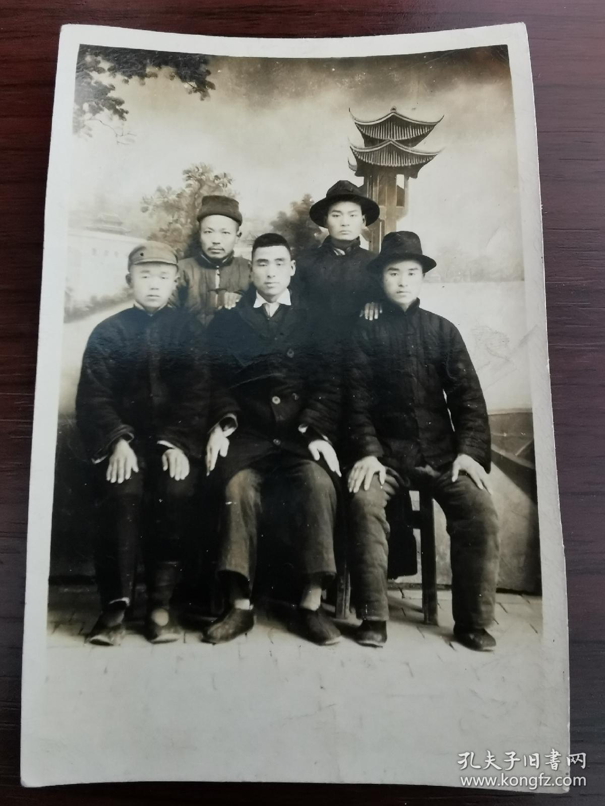 建国初期人物黑白老照片  1952年1月