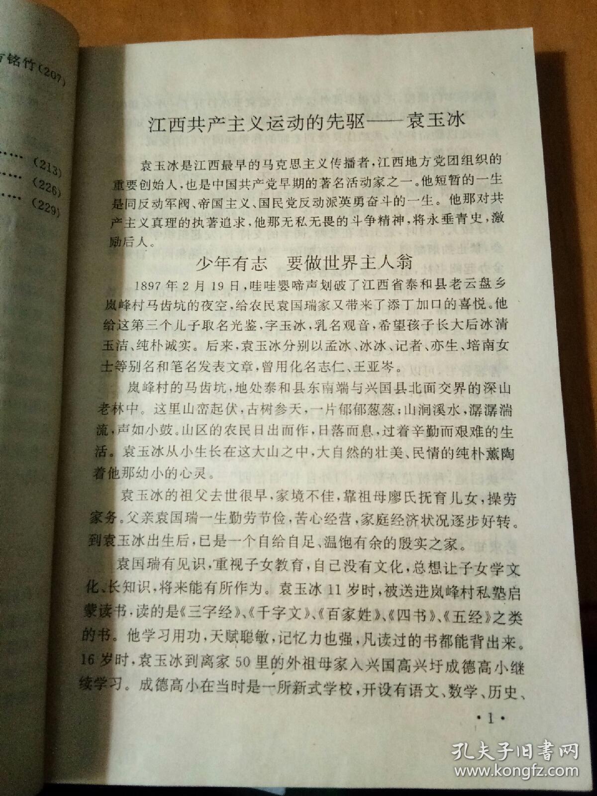 两册合售:一,江西党史资料29 赵醒侬专集;二,江西党史资料30 袁玉冰