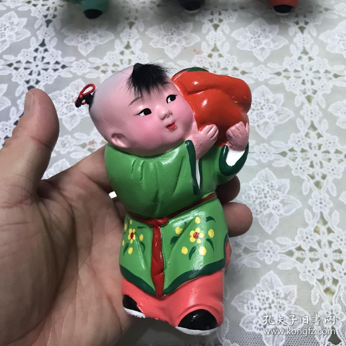 天津泥人张彩塑娃娃