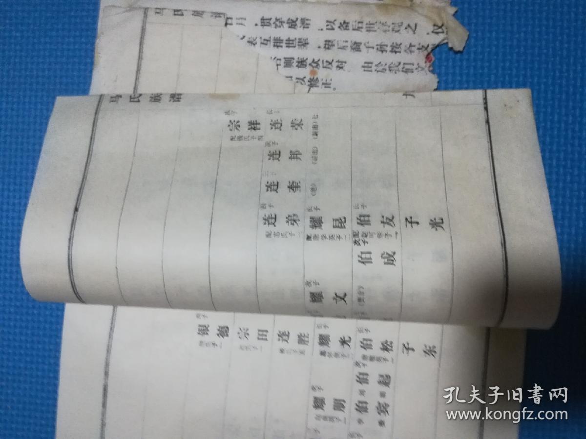 马氏族谱马氏家谱(江苏东海县马氏族谱)