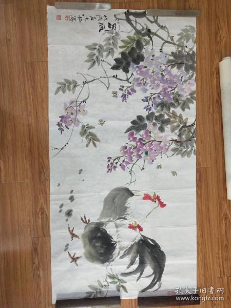 著名画家中国美协会员开封市美协副主席梁志超花鸟画精品