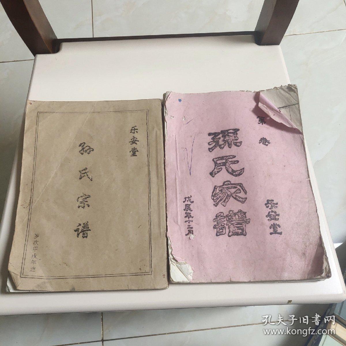 孙氏家谱乐安堂
