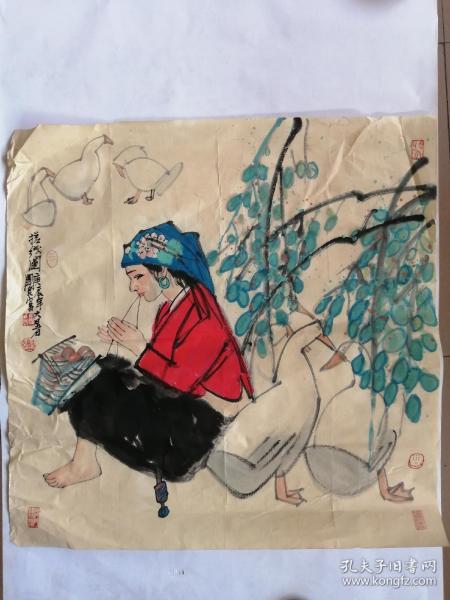 史国良 人物 纯手绘