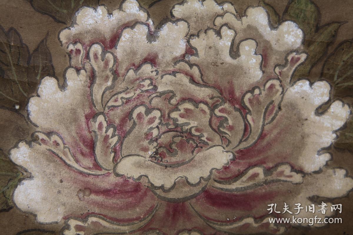 佚名宋元笔意古画牡丹图