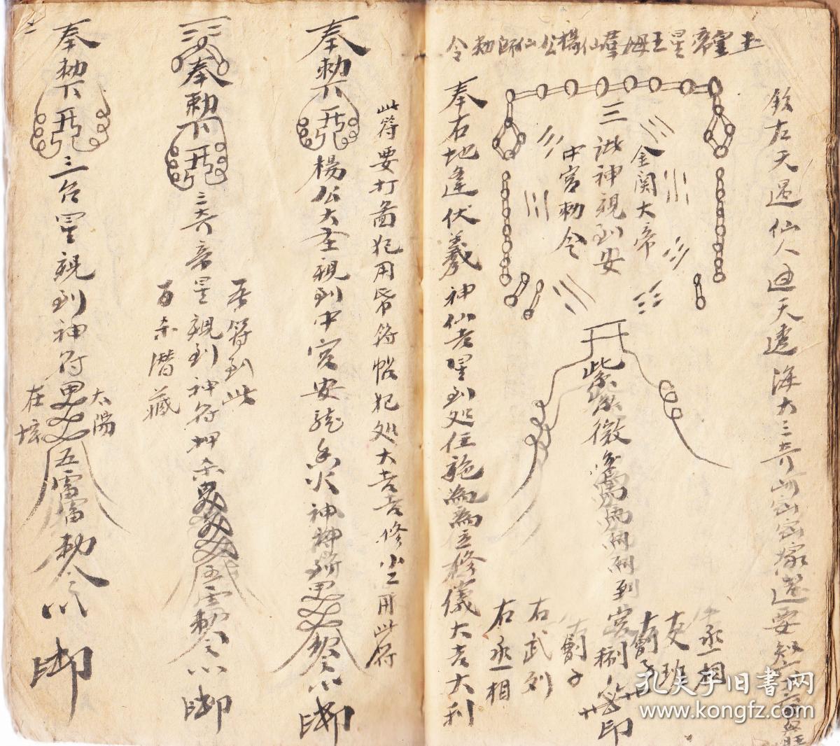 占米下水碗看吉凶之法,请师咒语诀,又占卦法用铜钱,九良符咒语,打犯害