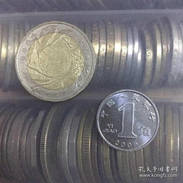 2004年 意大利2欧元 世界硬币外国硬币纪念币