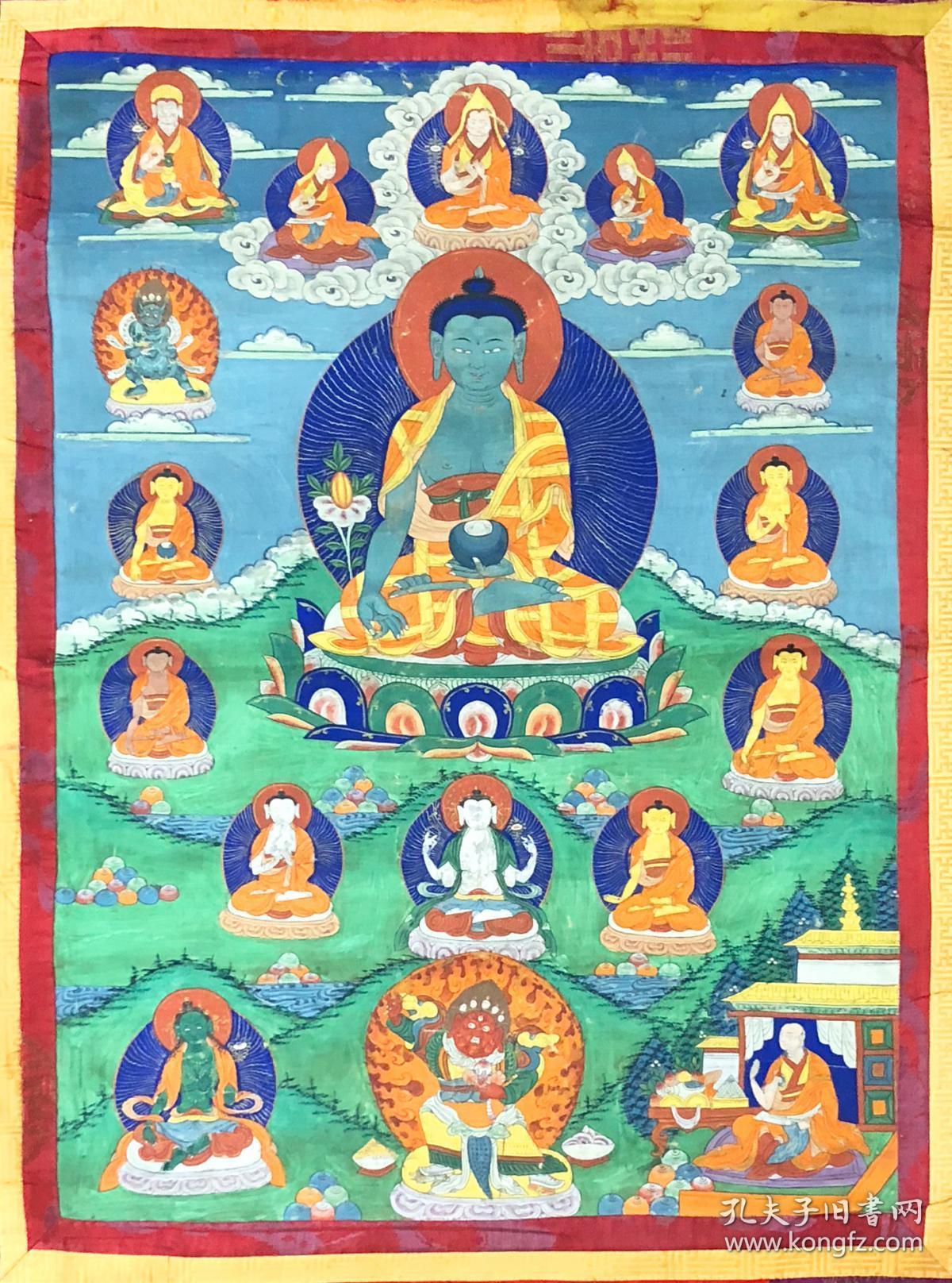 药师佛信仰具有祈福延寿,消灾救难的济世功用,这一信仰的根本宗旨是