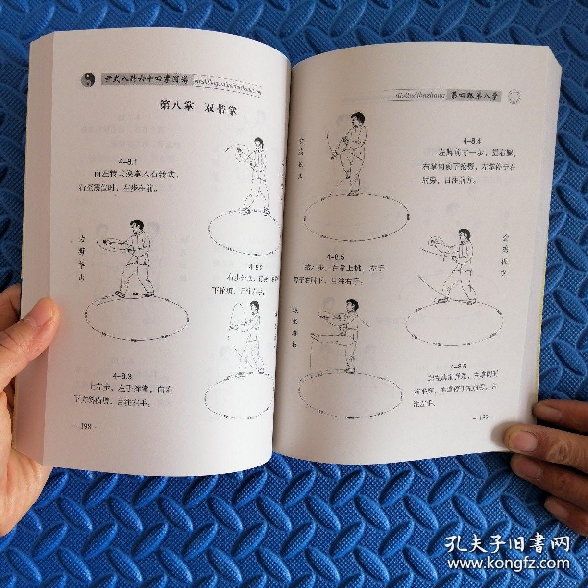尹式八卦六十四掌图谱(国术丛书,原版附盘 本书介绍了