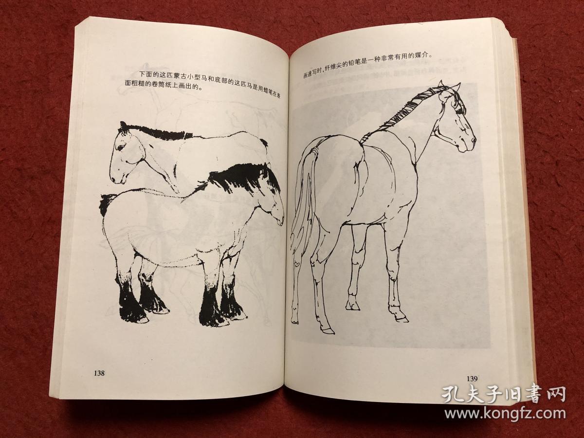 画马技法图谱_英 大卫·布朗 何秀刚 编著_孔夫子旧书