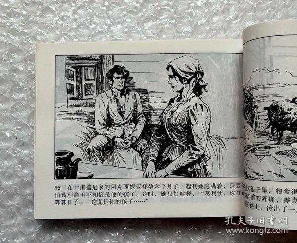 静静的顿河1--4 【外国文学名著连环画】
