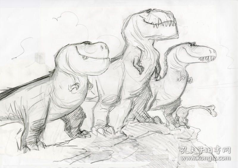 the art of the good dinosaur 恐龙当家 电影原画设定集