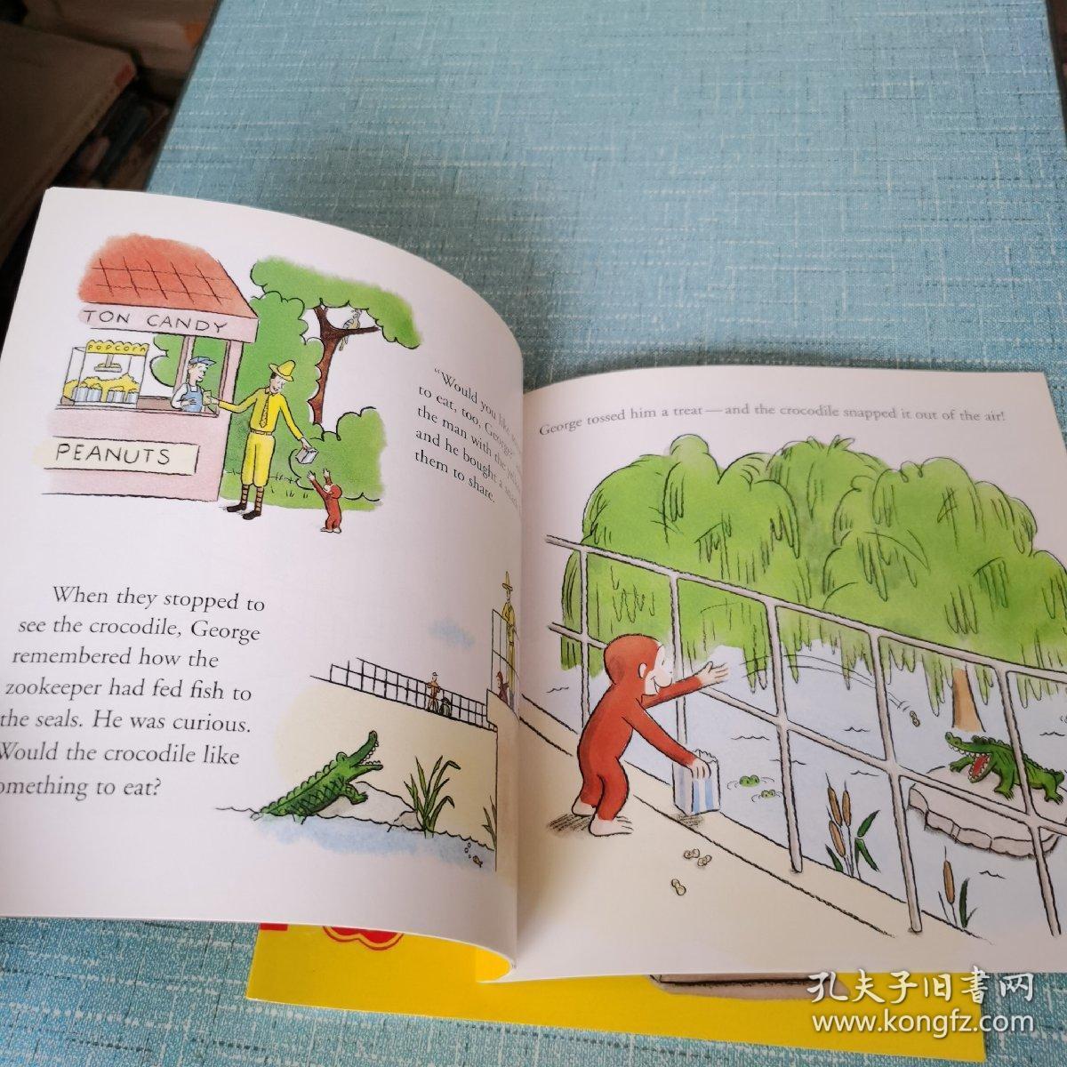 英文原版 curious george picture book set 好奇猴乔治 儿童故事绘本