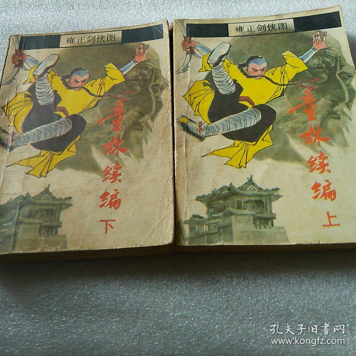 童林续编上下册雍正剑侠图
