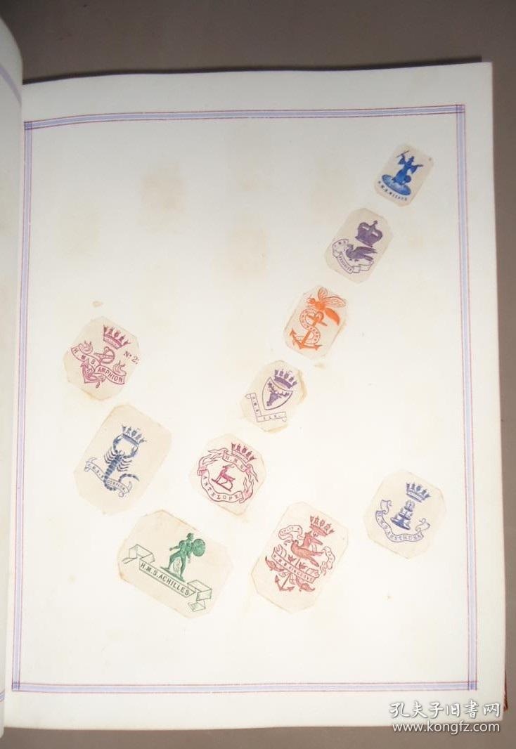 crests & monograms《维多利亚时代原品火漆纹章及花押字辑》全球孤本