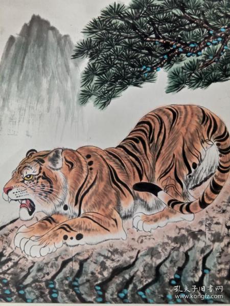 国画 虎