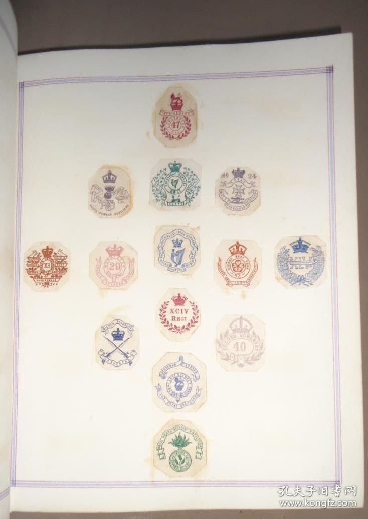 crests & monograms《维多利亚时代原品火漆纹章及花押字辑》全球孤本