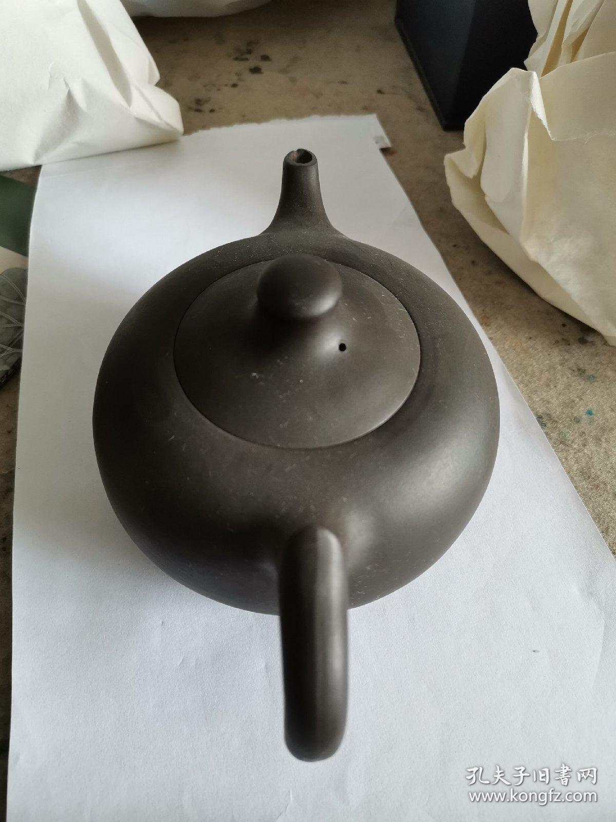 紫砂壶一把葛陶中制壶嘴有一米粒缺口
