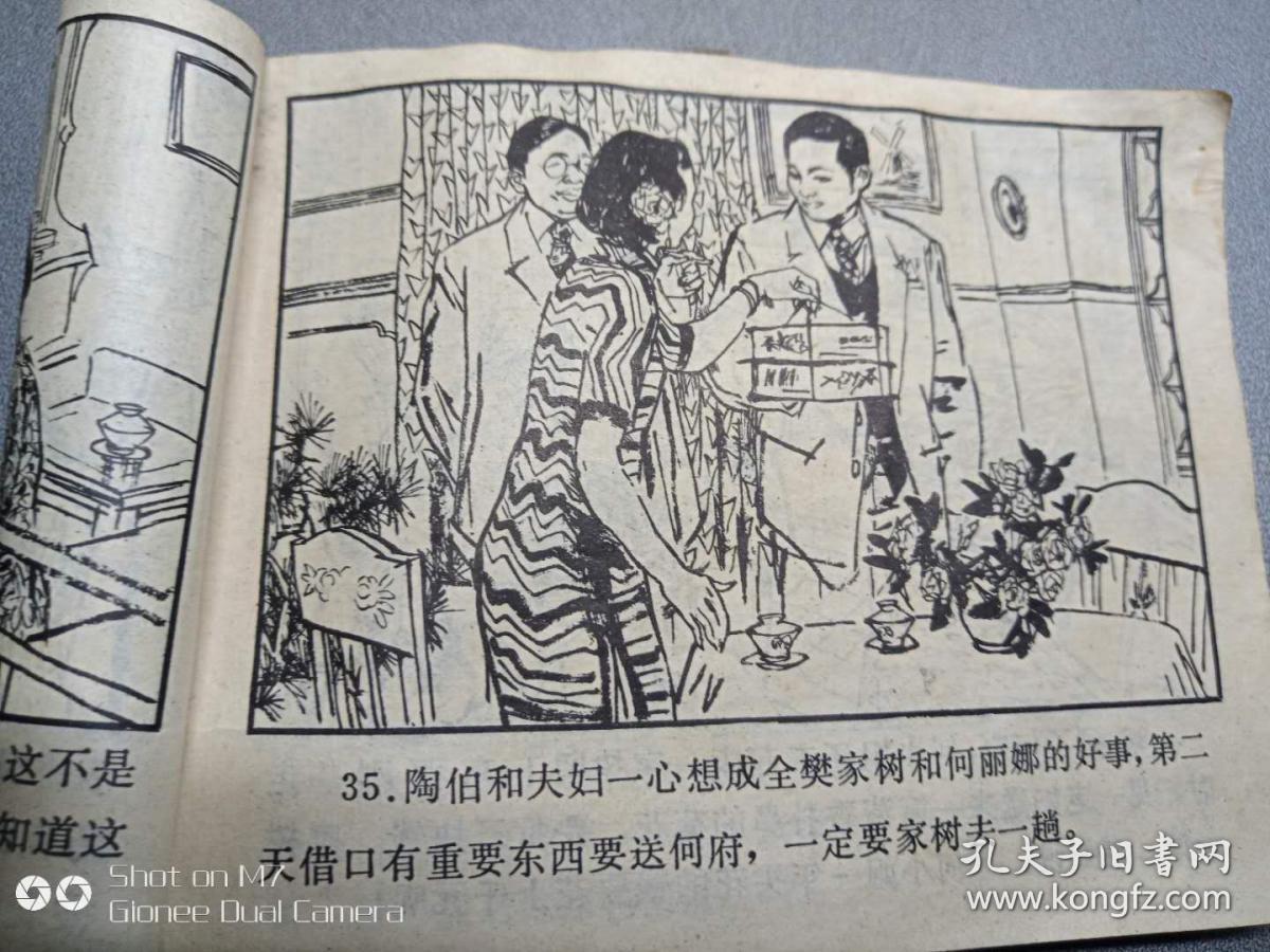 大师刘国辉手绘 连环画《啼笑姻缘》