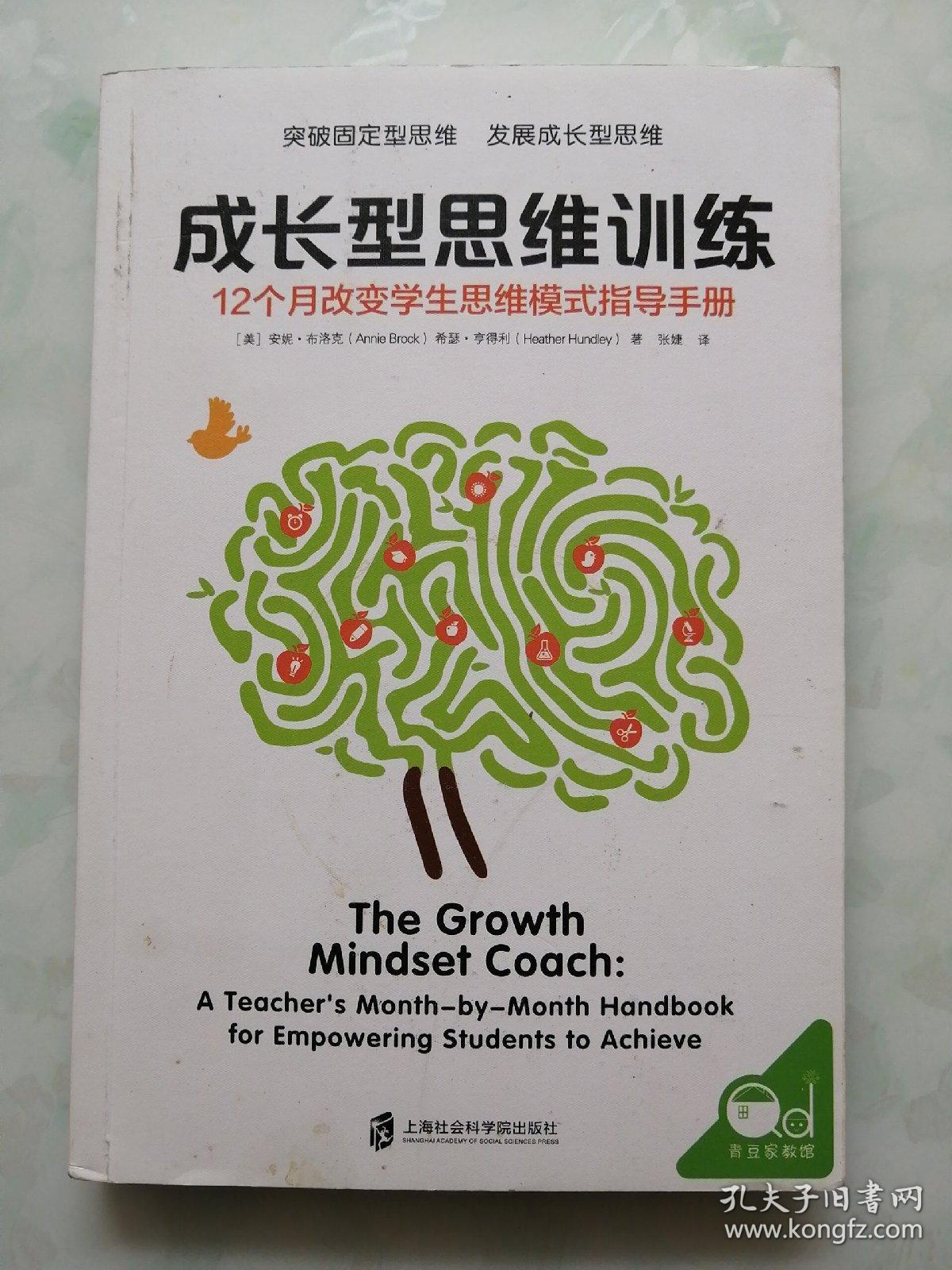 成长型思维训练:12个月改变学生思维模式指导手册