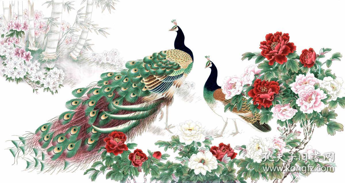 金丝孔雀-张建军-100x200