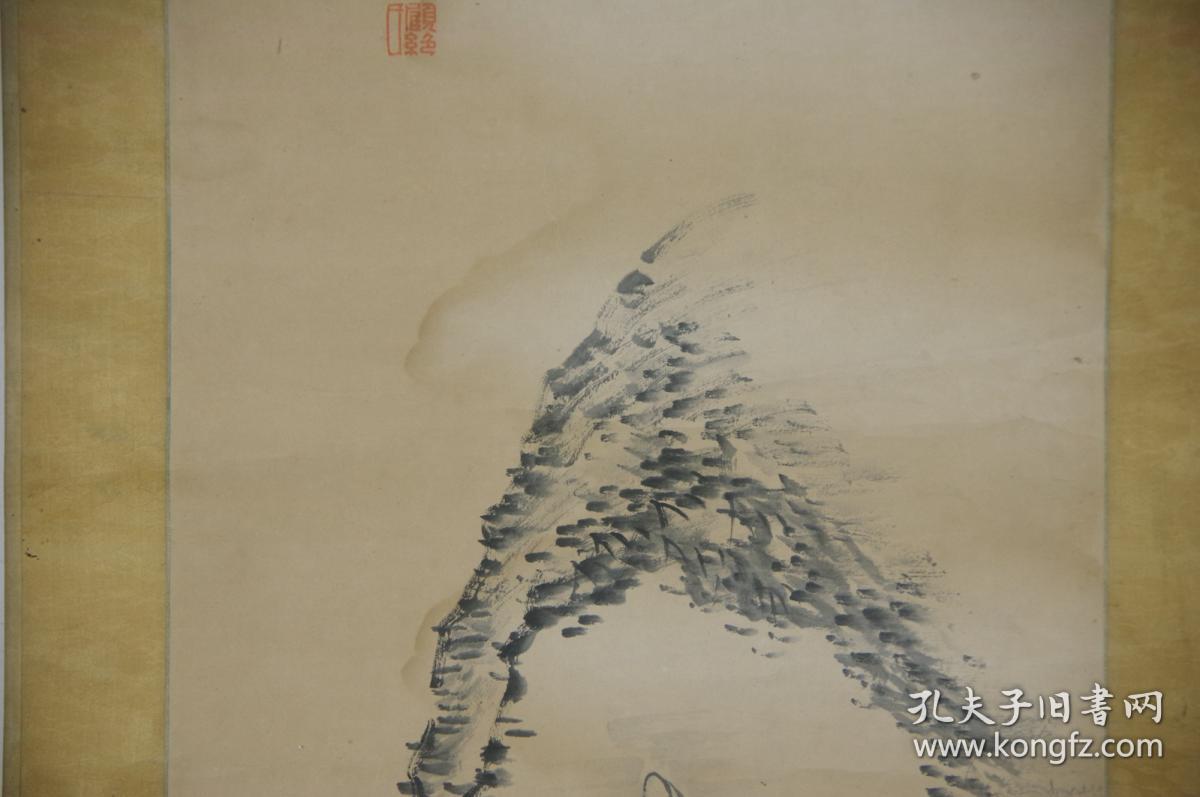 收藏级 日本国宝级画家 田能村直入(1814-1907)《纸本