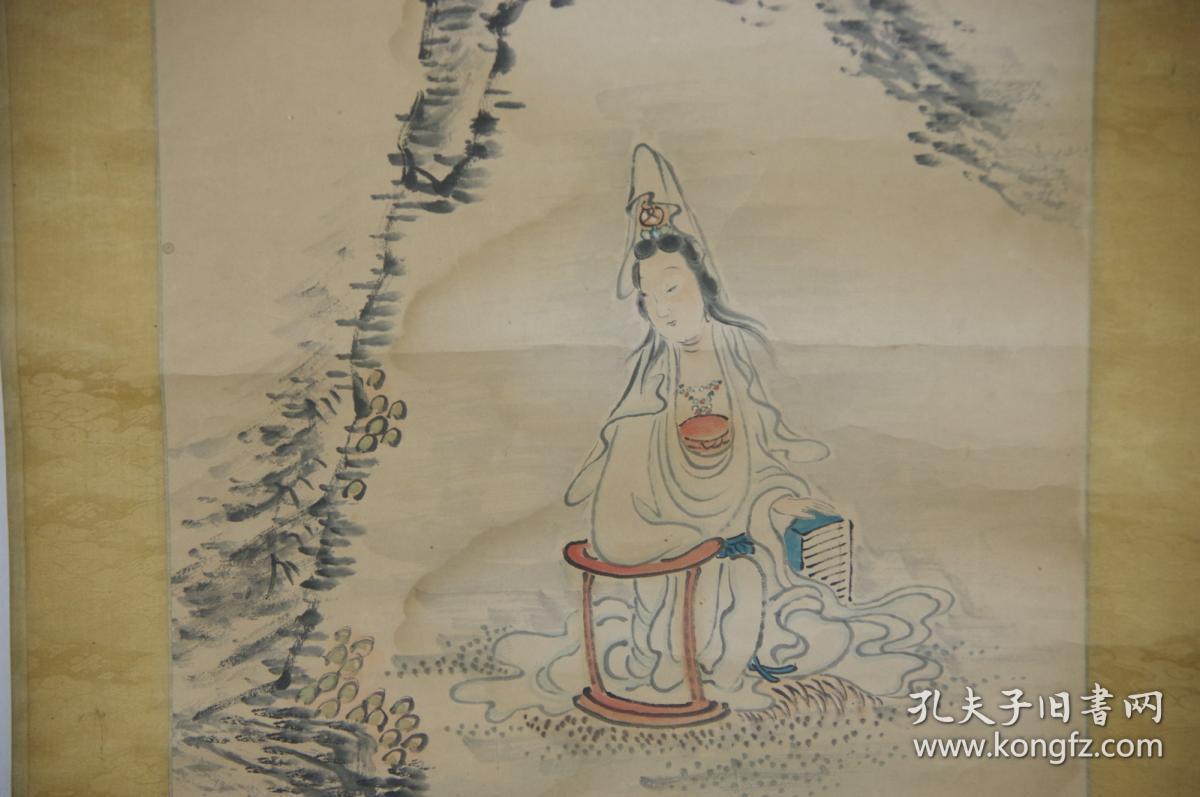 收藏级 日本国宝级画家 田能村直入(1814-1907)《纸本