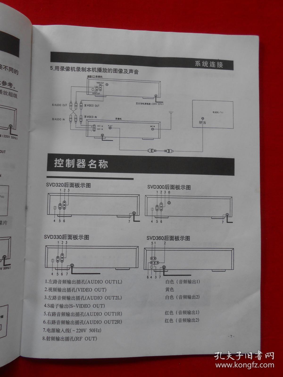 新科超级vcd三碟连放影碟机使用说明书