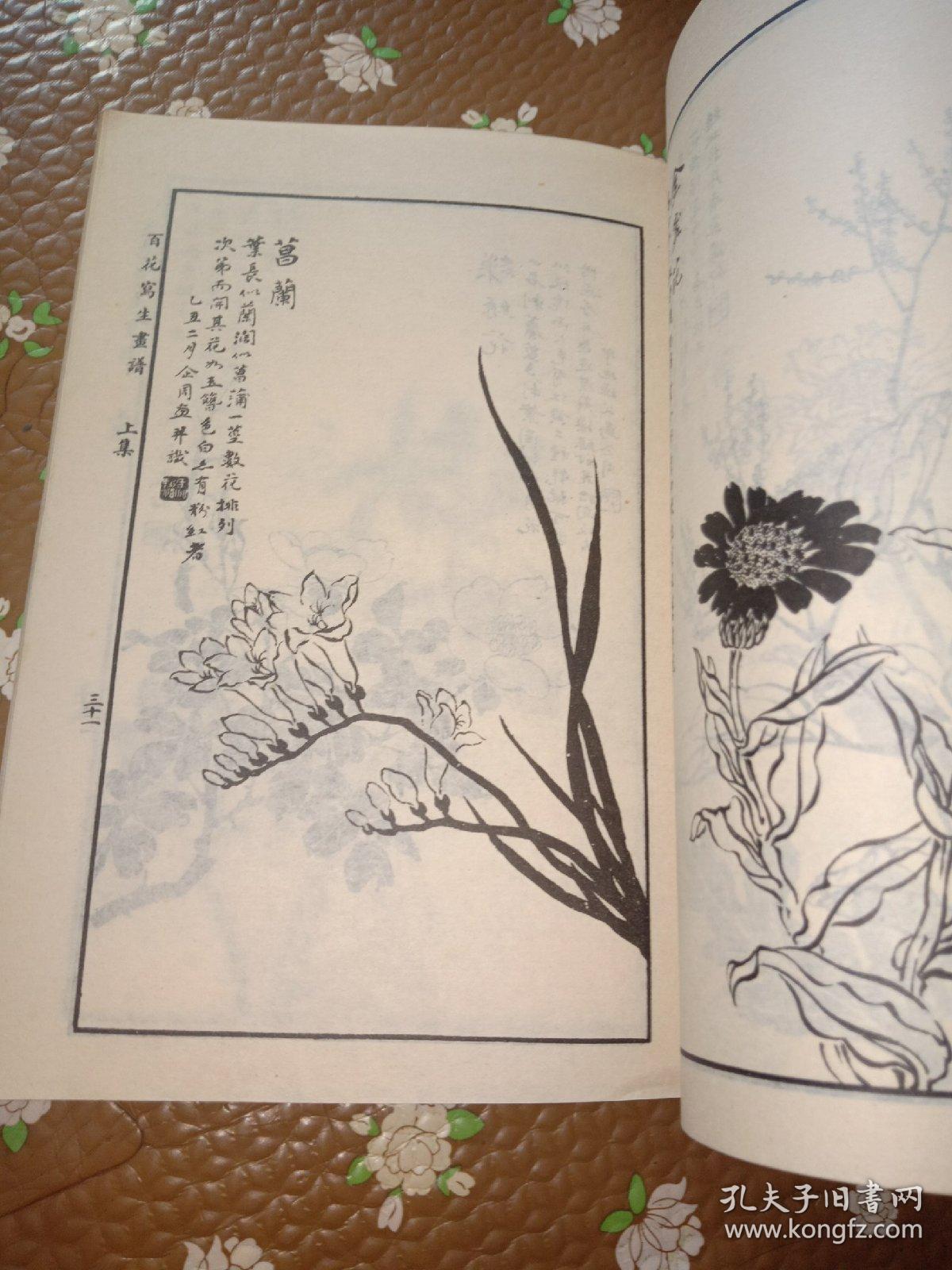 自习花谱大全全三册