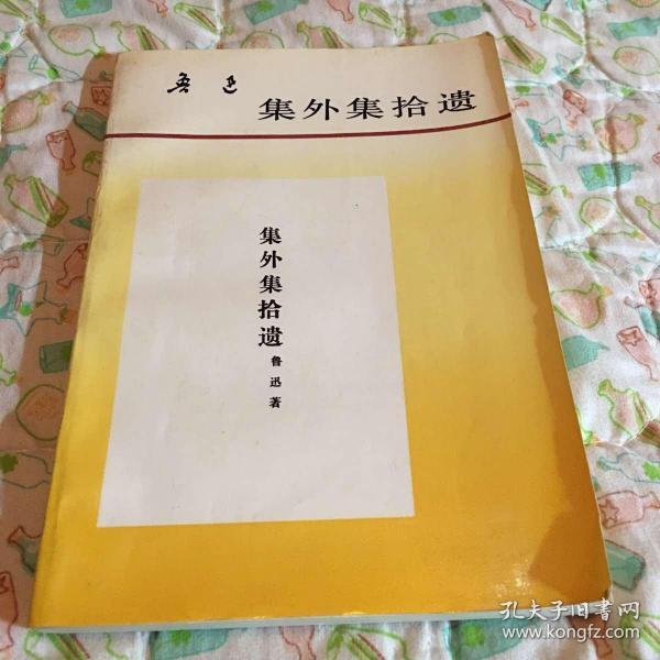 鲁迅:集外集拾遗 1993年的鲁迅作品 9成新