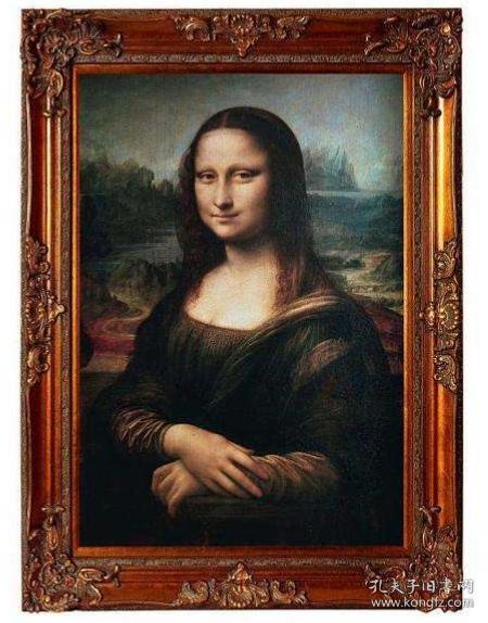 蒙娜丽莎的微笑 著名艺术画像