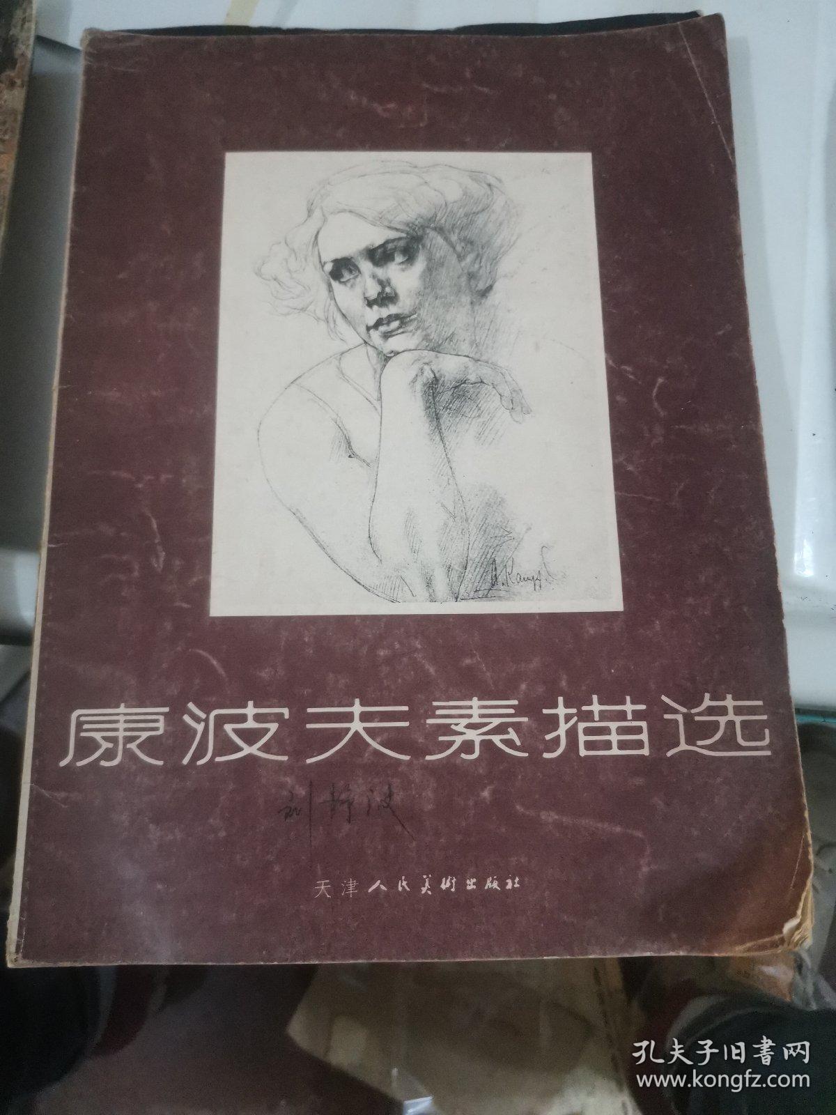 人体素描 康勃夫素描选 凯利的人体肖像画技法 素描技法 理查司碶米德