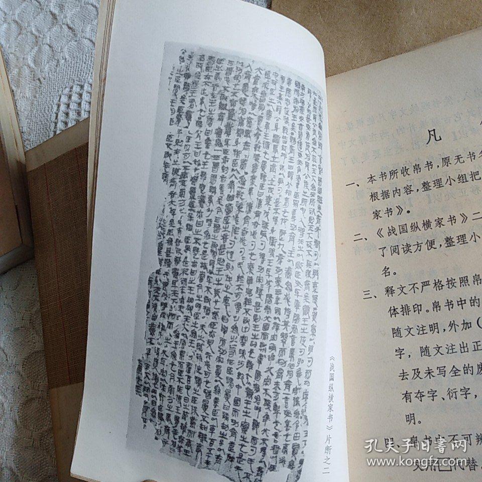 马王堆汉墓帛书—《经法》《战国纵横家书》《老子》