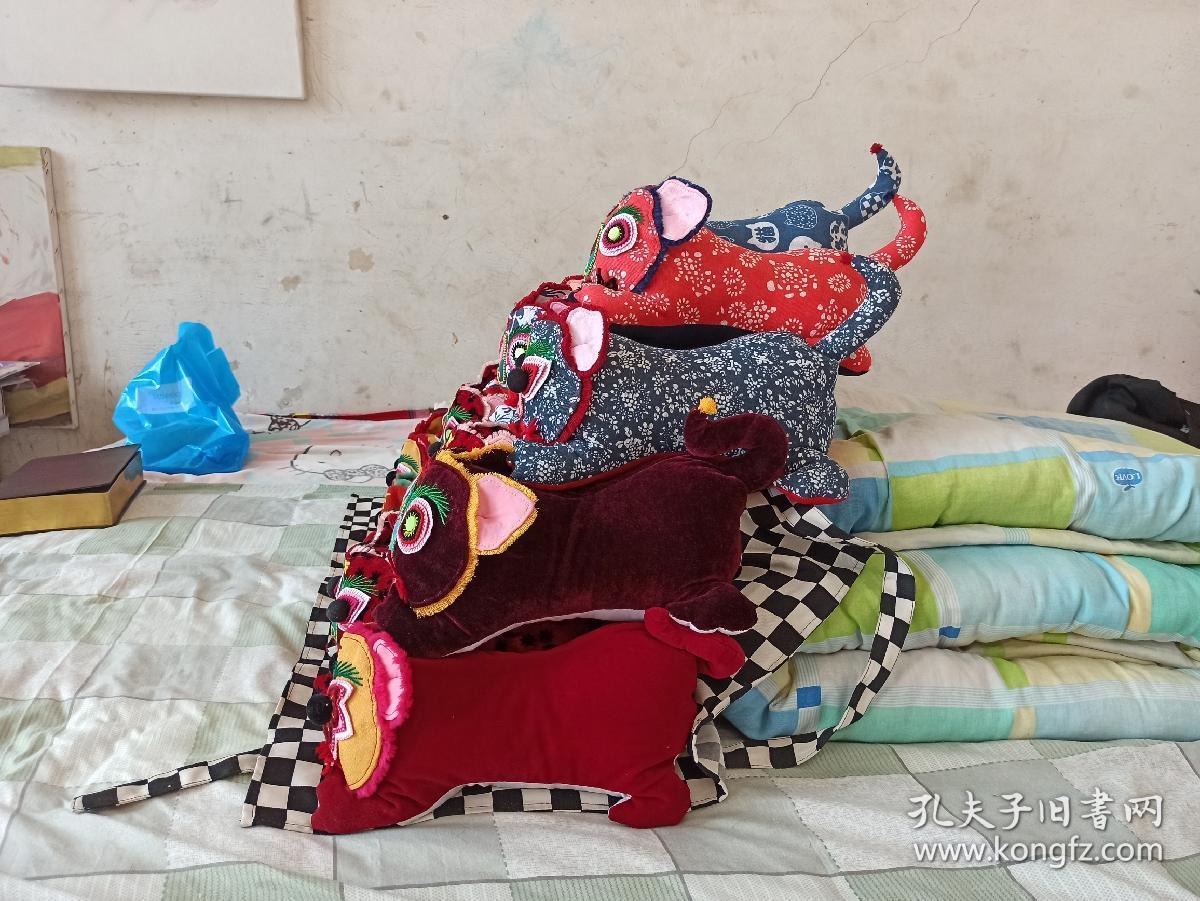 河北民间布艺 布老虎 纯手工制作 一头虎子290包邮 多