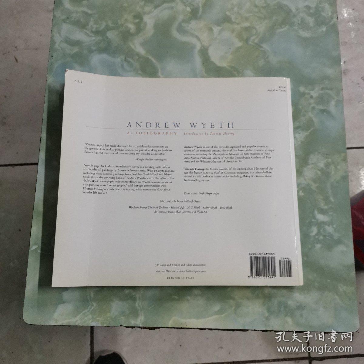 andrew wyeth:autobiography.安德鲁怀斯画传